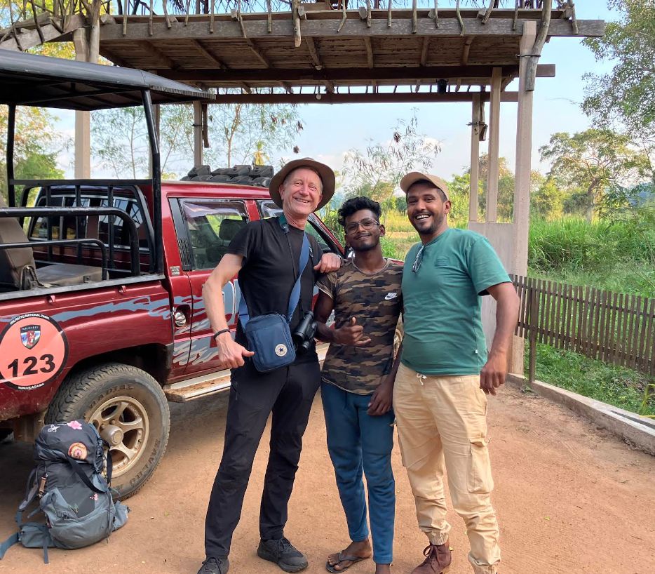 Safari with Henk
